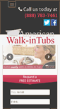 Mobile Screenshot of americanwalkintubs.com